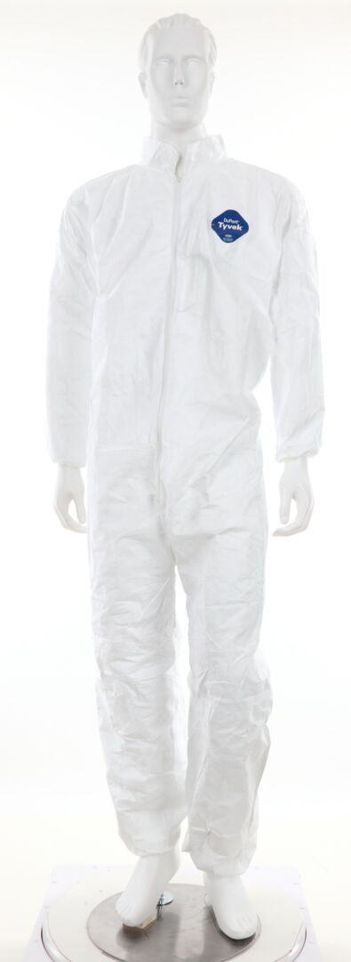 MCR Safety TY125S - DuPont™ Tyvek® Coverall - Collared Neck - Zipper Front Closure - Elastic Sleeves and Ankles — manufacturer image 2