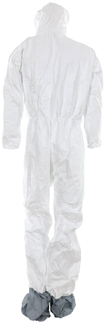 MCR Safety TY122S - DuPont™ Tyvek® Coverall - Attached Hood and Boots - Elastic Sleeves and Ankles - Zipper Front Closure — manufacturer image 3