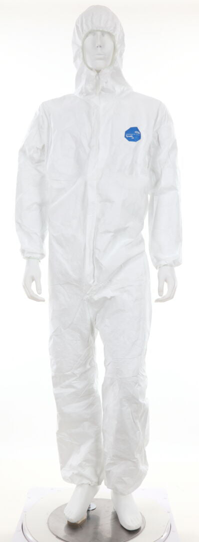 MCR Safety TY127S - DuPont™ Tyvek® Coverall - Zipper Front Closure - Elastic Sleeves and Ankles - Attached Hood — manufacturer image 2