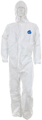 MCR Safety TY127S - DuPont™ Tyvek® Coverall - Zipper Front Closure - Elastic Sleeves and Ankles - Attached Hood
