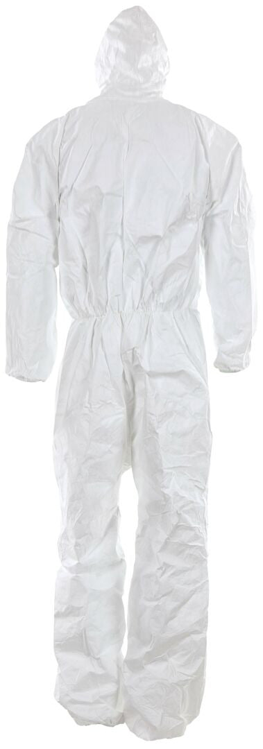 MCR Safety TY127S - DuPont™ Tyvek® Coverall - Zipper Front Closure - Elastic Sleeves and Ankles - Attached Hood — manufacturer image 3