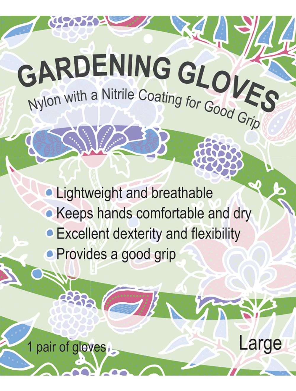 Gripster® - 570T - Gardening Gloves - cut level A1 - blue