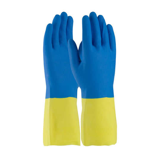 Assurance 52-3672 – Unsupported Neoprene/Latex, Flock Lined with Raised Diamond Grip - 19 Mil