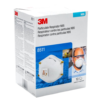 3M™ Particulate Respirator 8511, N95 10 EA / BX