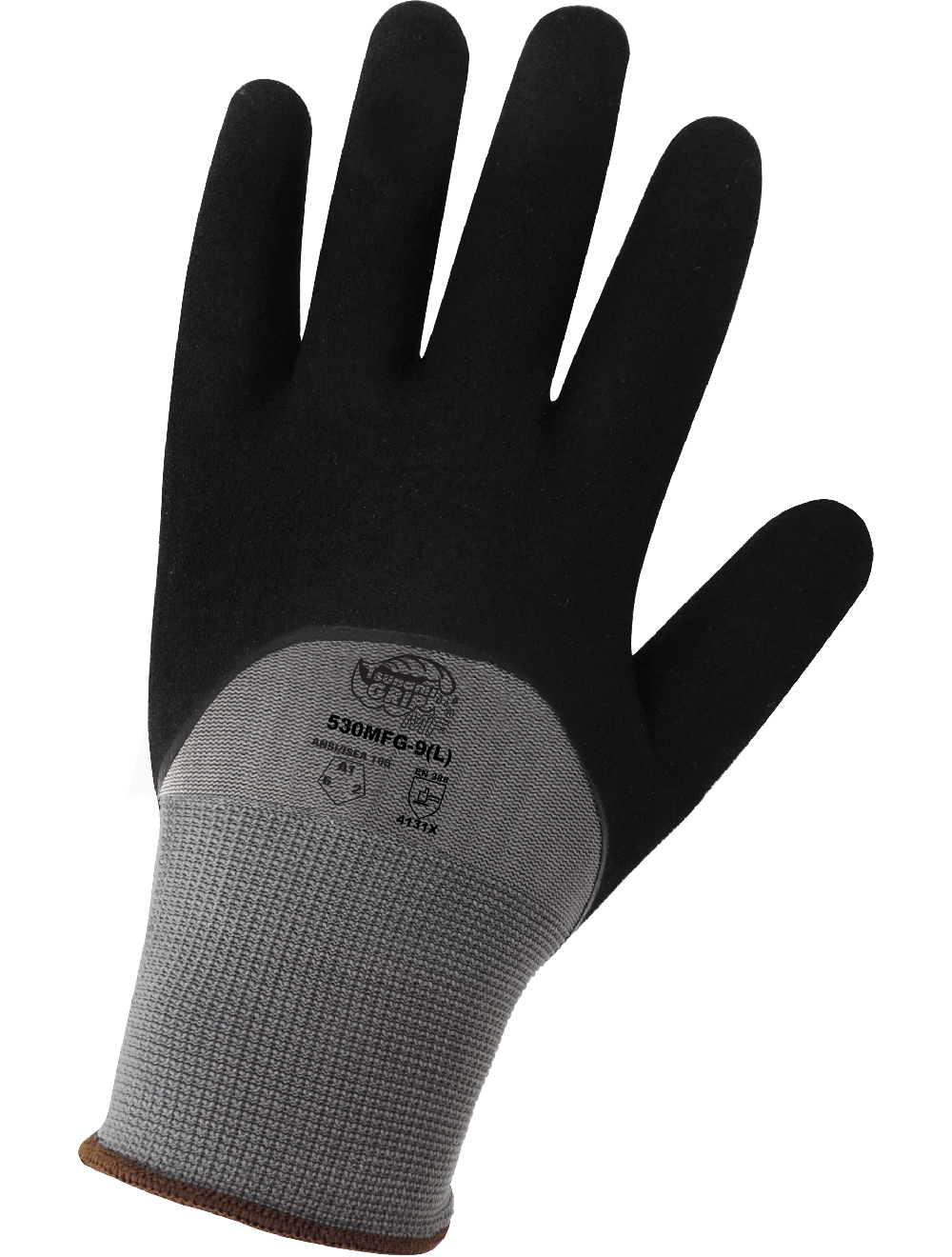 Tsunami Grip® Double-Dipped Mach Finish Nitrile Coated Nylon Gloves are Anti-Static/Electrostatic Compliant - 530MFG