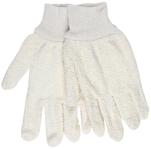 9401KM - Terrycloth Work Gloves - 18 Ounce Regular Weight Loop-Out Fabric - Seamless and Reversible - Comfortable Knit Wrist - Size Medium - Soft, Comfortable Loop-Out Terry Cloth is Good for General Purpose Applications