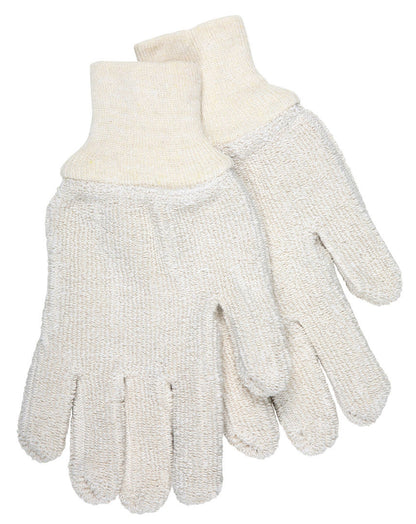 9403KM - Terrycloth Work Gloves - 24 Ounce Heavyweight Loop-Out Fabric - Seamless and Reversible - Comfortable Knit Wrist - Soft Comfortable Loop Out Terrycloth is Good for General Purpose Applications