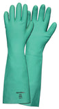 Nitri-Chem Unlined Nitrile Gloves, 22 Mil, 18-Inch Extra-Long, Chemical Resistant