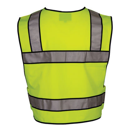 PIP Reflective Apparel 549ST ANSI Type P Class 2 Public Safety Breakaway Vest with V-Neck