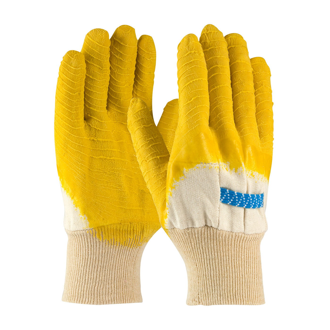 PIP 55-3271 – Latex Coated Glove with Jersey Liner and Crinkle Finish on Palm, Fingers & Knuckles - Knit Wrist