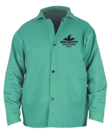 MCR Safety 39030 - F/R GREEN COTTON 30" JACKET L product image