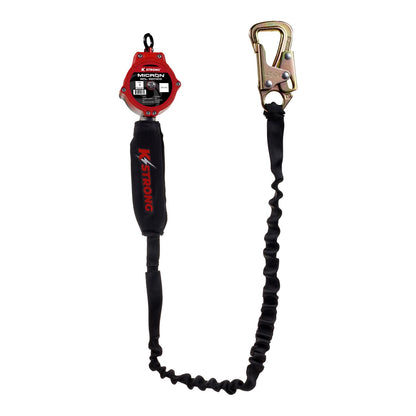KStrong® Micron™ 9 ft. Tie-back SRL with Tie-back Hook (ANSI) – Installation Carabiner Included