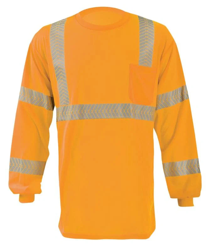 Long Sleeve Ocx™ Patented Segmented Tape T-Shirt W-Pocket
