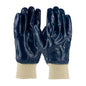 PIP 56-3152 – Nitrile Dipped Glove with Jersey Liner and Smooth Finish on Full Hand - Knit Wrist