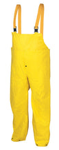 MCR Safety 800BP - Concord Series Rain Gear - .35mm Neoprene / Nylon Rainwear - Waterproof - Yellow Rain Pants - Bib Style Pant with Fly Front