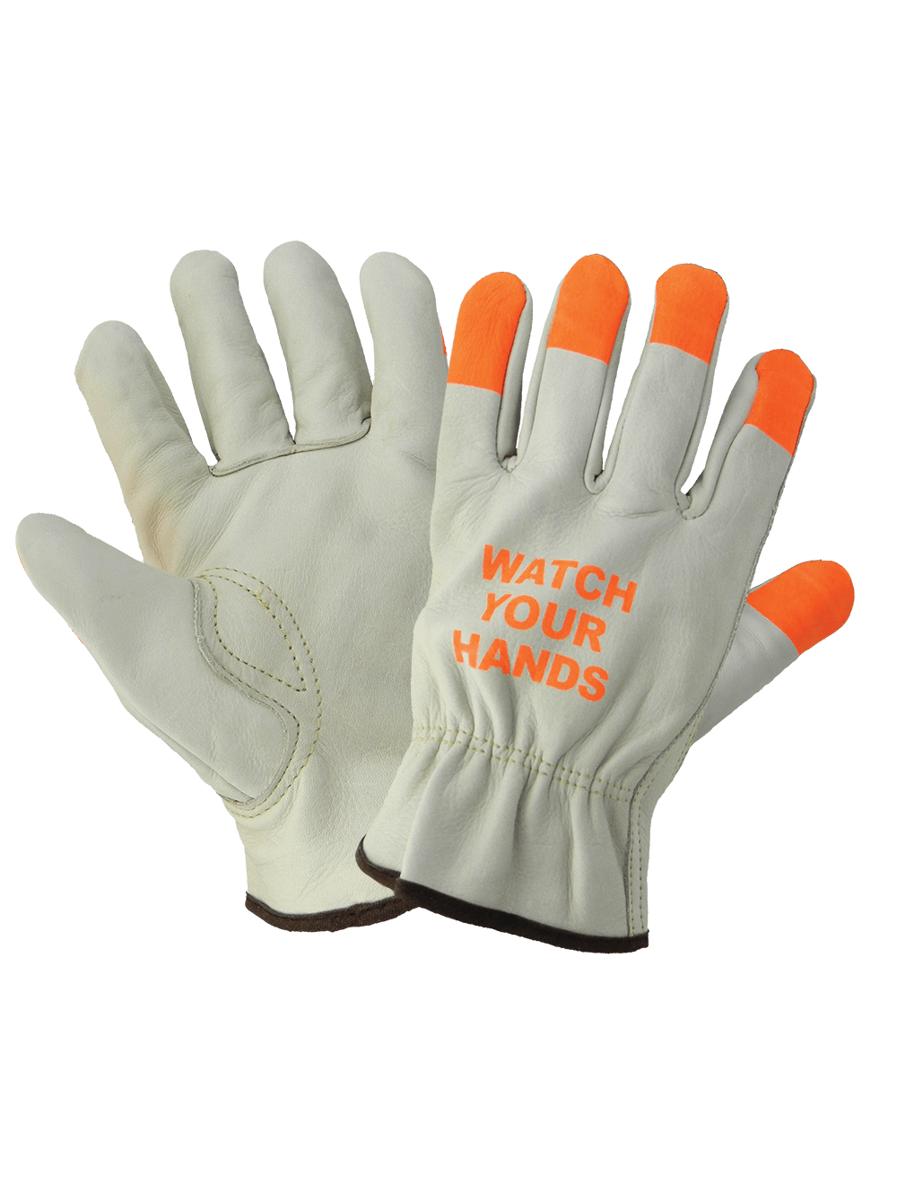 Global Glove - 3200WH - Leather Gloves - orange
