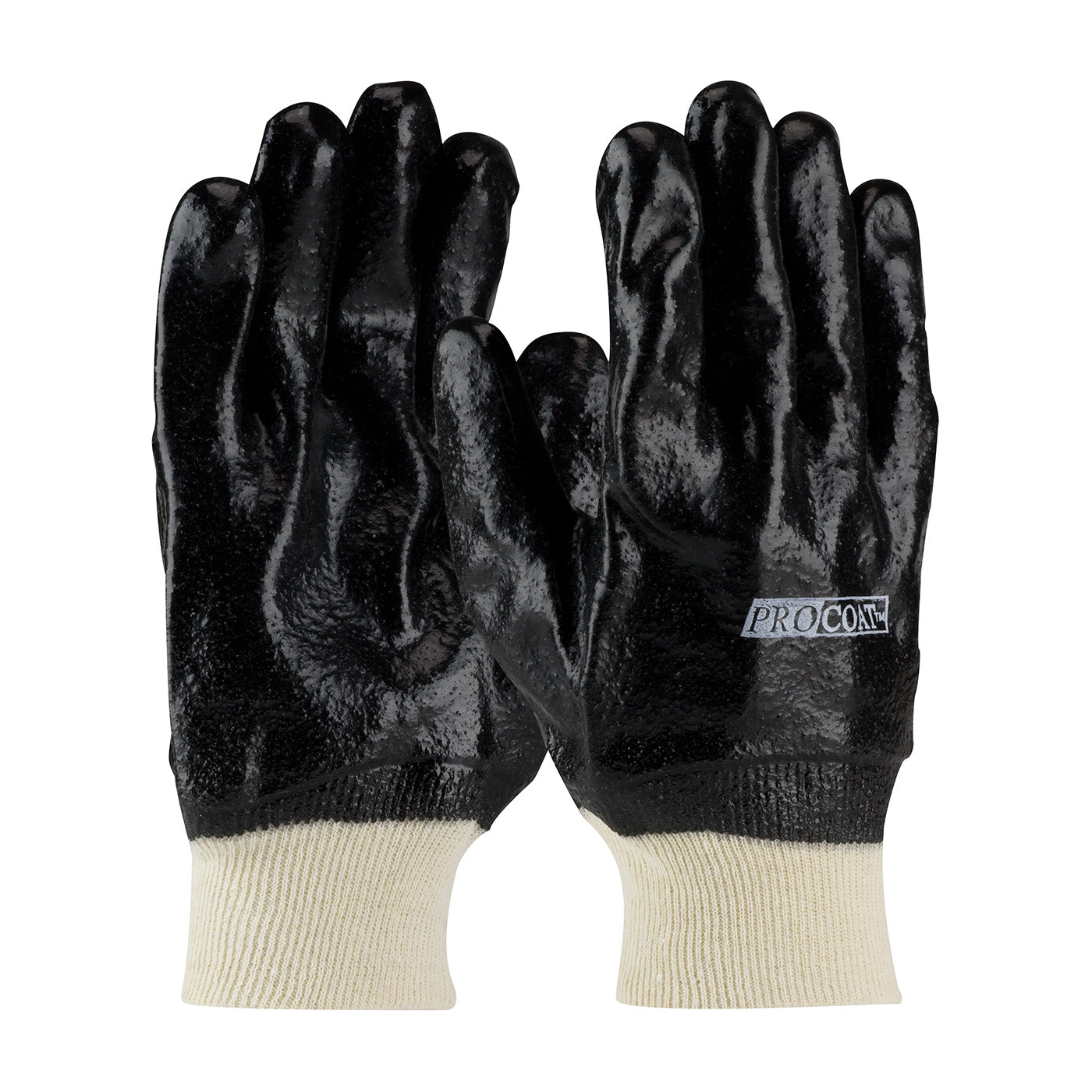 PIP 58-8015R – Premium PVC Dipped Glove with Interlock Liner and Semi-Rough Finish - Knit Wrist