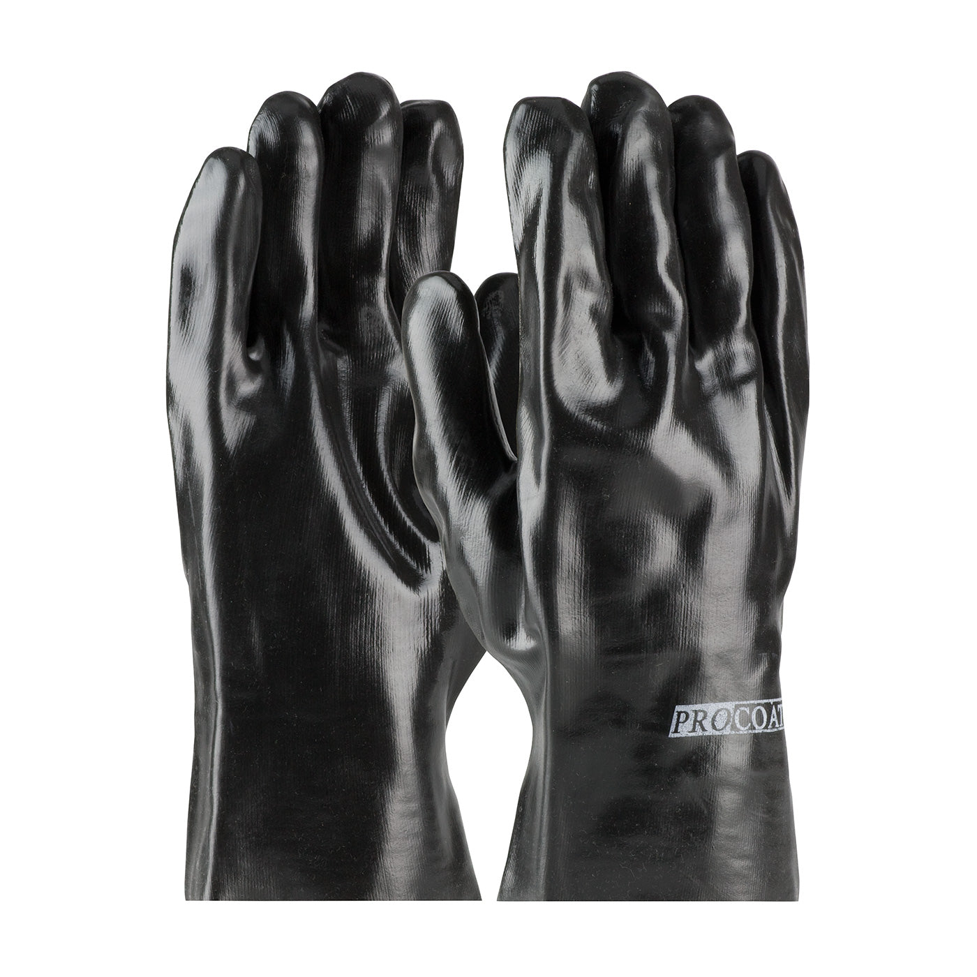 PIP 58-8020 – Premium PVC Dipped Glove with Interlock Liner and Smooth Finish - 10" Length