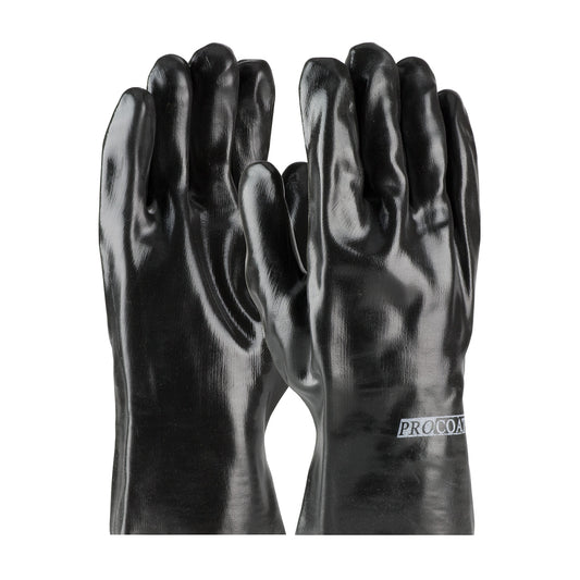PIP 58-8020 – Premium PVC Dipped Glove with Interlock Liner and Smooth Finish - 10" Length