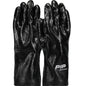 PIP 58-8030R – Premium PVC Dipped Glove with Interlock Liner and Semi-Rough Finish - 12" Length
