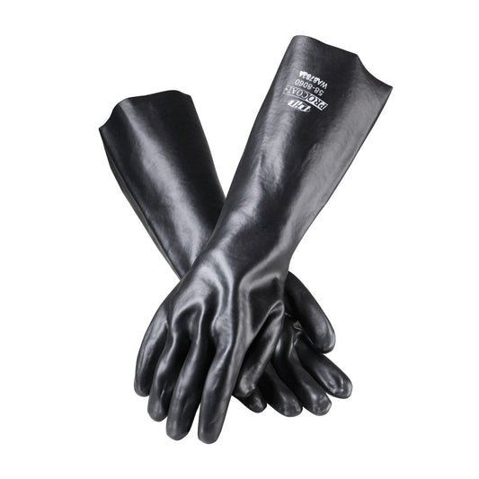 PIP 58-8060 – Premium PVC Dipped Glove with Interlock Liner and Smooth Finish - 18" Length