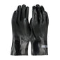 PIP 58-8120DD – Premium PVC Dipped Glove with Interlock Liner and Rough Sandy Finish - 10" Length