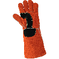 Global Glove - 1200 - Leather Welding Gloves - cut level A2 - red