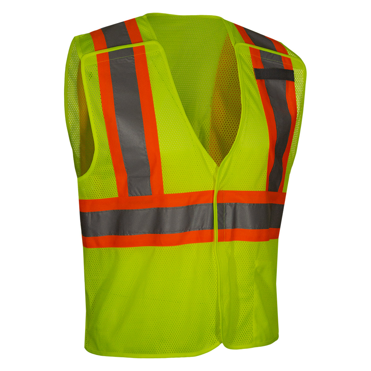 PIP Reflective Apparel 582CS ANSI Type R Class 2 Value Breakaway Mesh Vest with Drop Shoulders