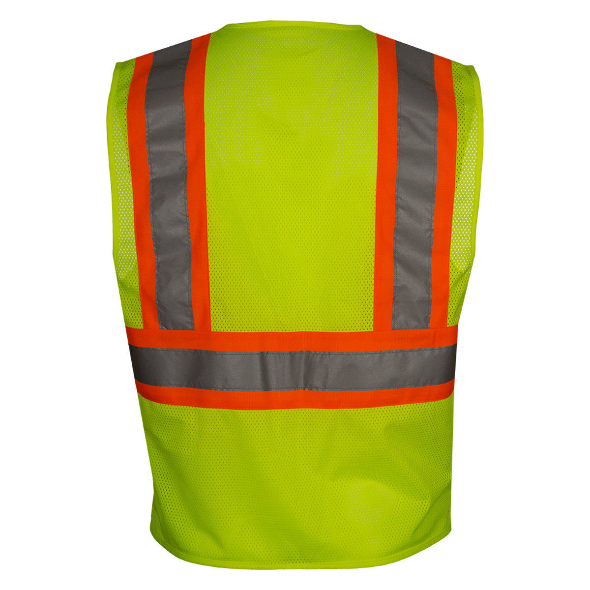 PIP Reflective Apparel 582CS ANSI Type R Class 2 Value Breakaway Mesh Vest with Drop Shoulders