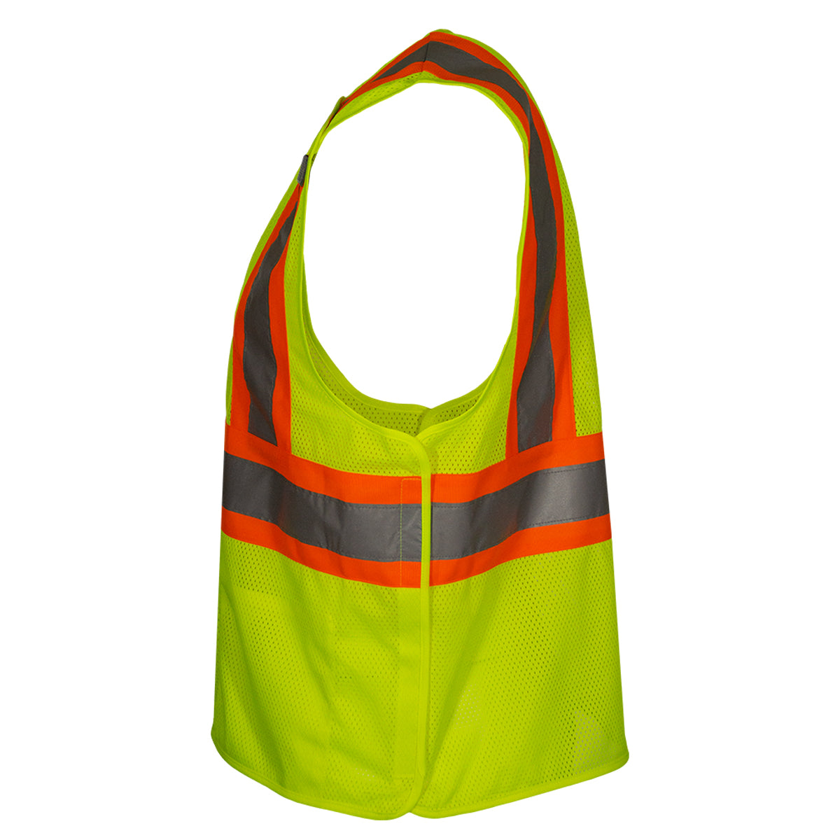 PIP Reflective Apparel 582CS ANSI Type R Class 2 Value Breakaway Mesh Vest with Drop Shoulders
