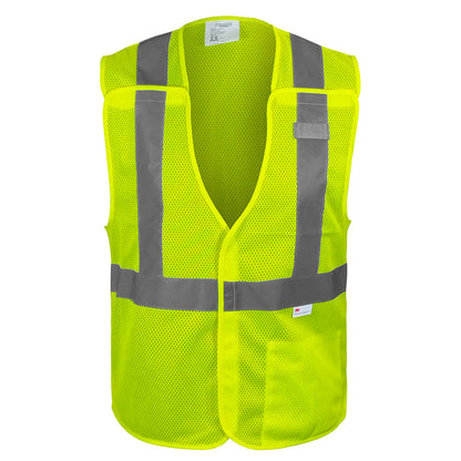 PIP Reflective Apparel 582ET ANSI Type R Class 2 Value Breakaway Mesh Vest with Drop Shoulders