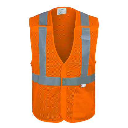 PIP Reflective Apparel 582ET ANSI Type R Class 2 Value Breakaway Mesh Vest with Drop Shoulders
