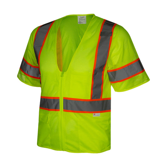 PIP Reflective Apparel 588ET ANSI Type R Class 3 Value Mesh Vest