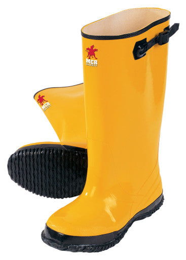 MCR Safety BYR100 - **Notice** Effective 12/01/2023, please source allof your footwear needs from Tingley Rubber Click Here to visit Tingley's Boot Webpage ** Limited Inventory Remaining - See Customer Service ** Latex Over the Shoe Work Boots Y