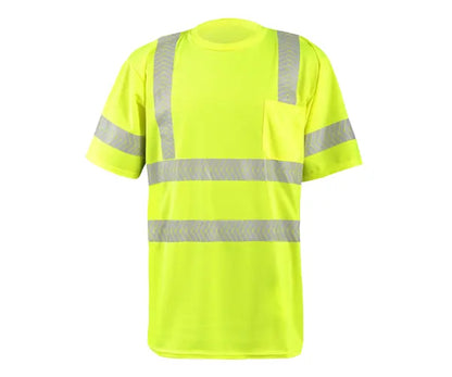 Short Sleeve Ocx™ Patented Segmented Tape T-Shirt W/Pocket