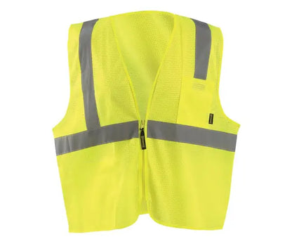 Mesh Standard Vest W/Zipper