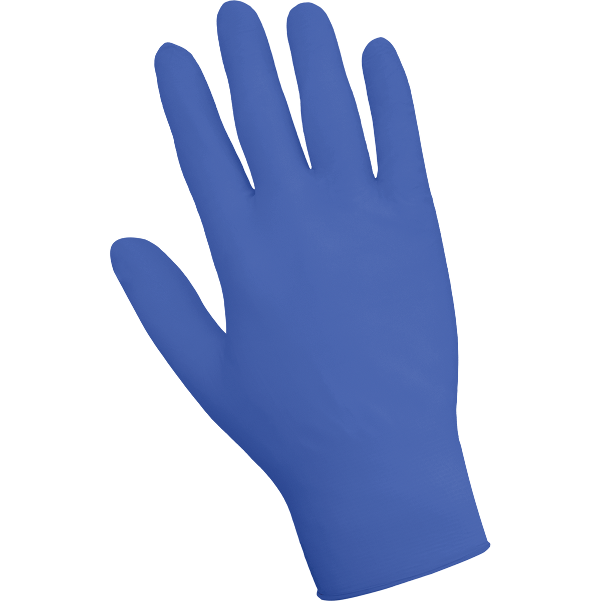 725PF Royal Blue Disposable Nitrile Gloves - original manufacturer view; Case of 10 dispensers