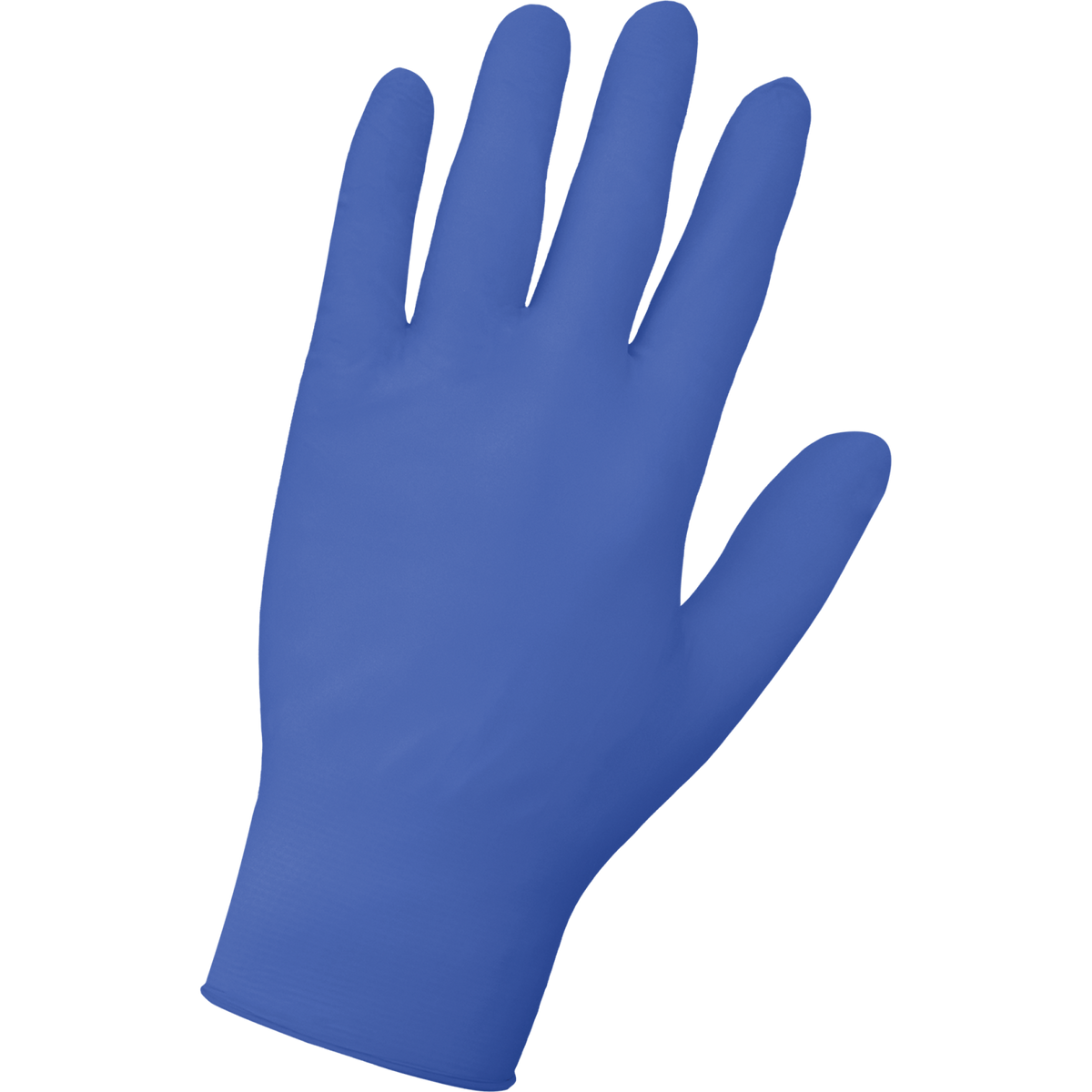 725PF Royal Blue Disposable Nitrile Gloves - original manufacturer view; Case of 10 dispensers