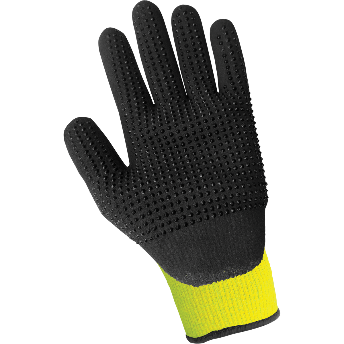 Global Glove 802-VP – Vend-Packed Nitrile Dotted Gloves – ANSI A4 - view 5