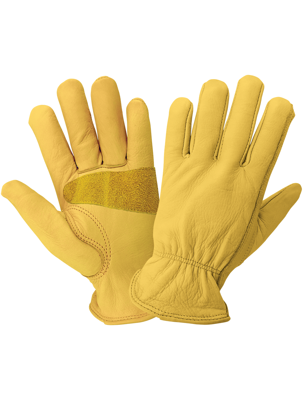 Global Glove - 3100 - Leather Drivers Gloves - red
