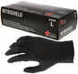 6-Mil Black Nitrile Disposable Gloves, Powder-Free, Textured Finish