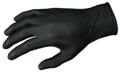 NitriShield Grippaz Disposable Nitrile Gloves, 6 Mil, Textured Grip, Powder Free