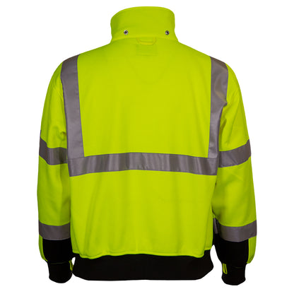 PIP Reflective Apparel 602ST ANSI Type R Class 3 Sweatshirt with Removable Hood - Systems Gear