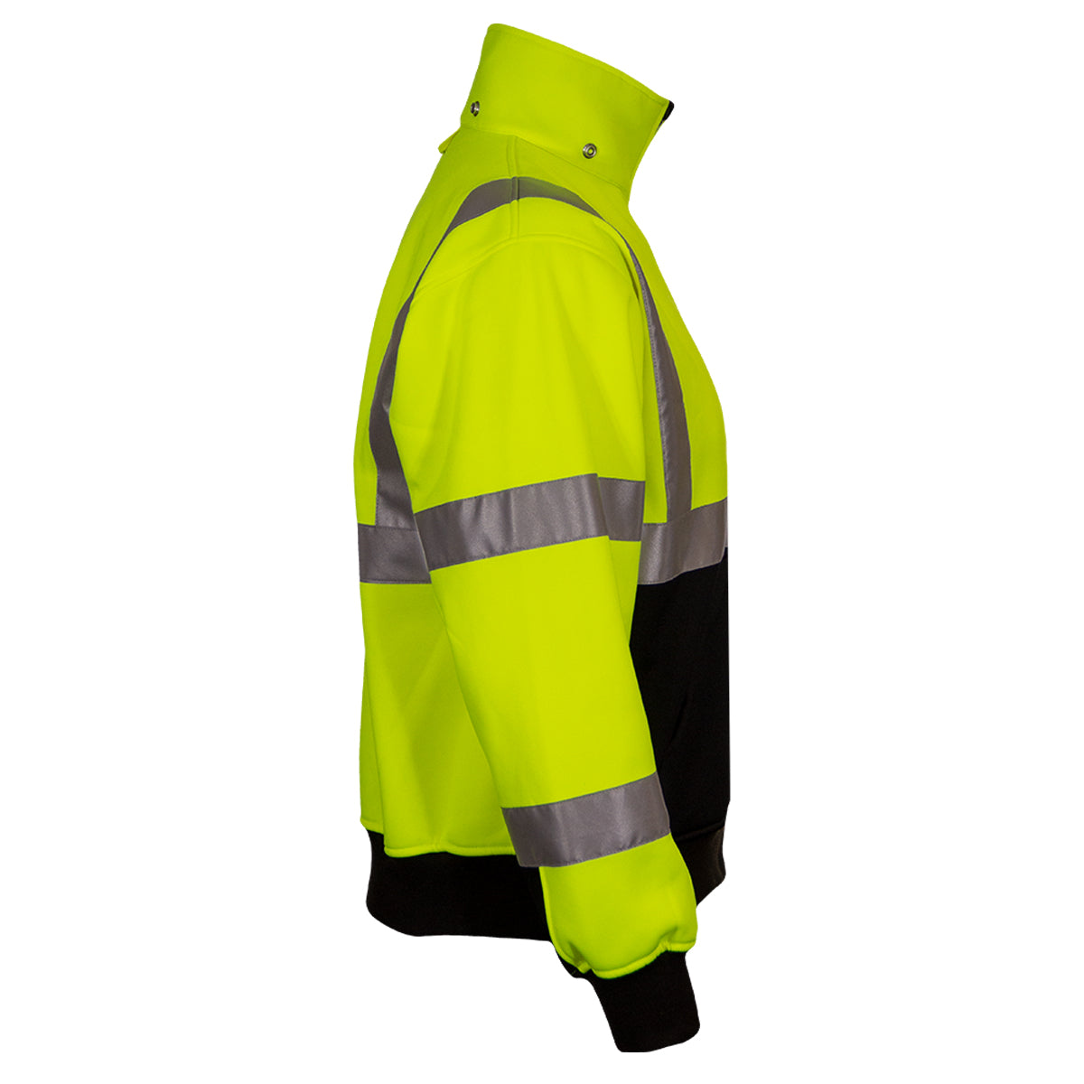 PIP Reflective Apparel 602ST ANSI Type R Class 3 Sweatshirt with Removable Hood - Systems Gear