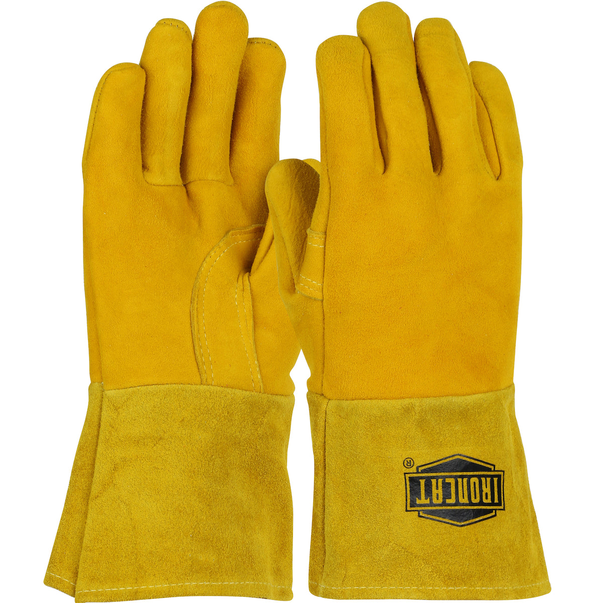 PIP Ironcat 6030 Superior Top Grain Split Deerskin Leather MIG Welder's Glove with Kevlar® Stitching and Foam Lining