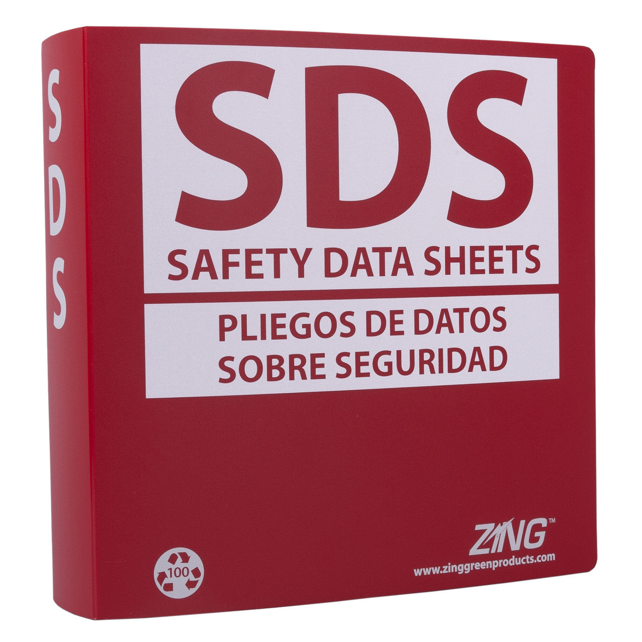 SDS Binder, 2.5" Ring (500 Sheets)