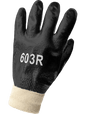 Economy 603R Chemical Handling Gloves - pvc - black