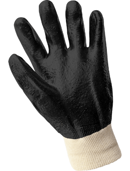 Global Glove - 603R - Chemical Handling Gloves - pvc coating - black