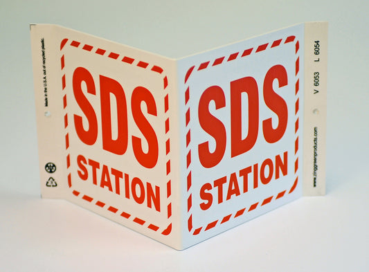 ZING Sign, SDS Station, V Style, GHS - official Zing product image 1