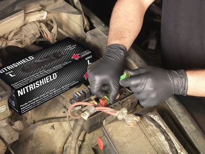 Nitrile Disposable Gloves, 6 Mil, Powder-Free, Fentanyl-Rated, Textured Grip
